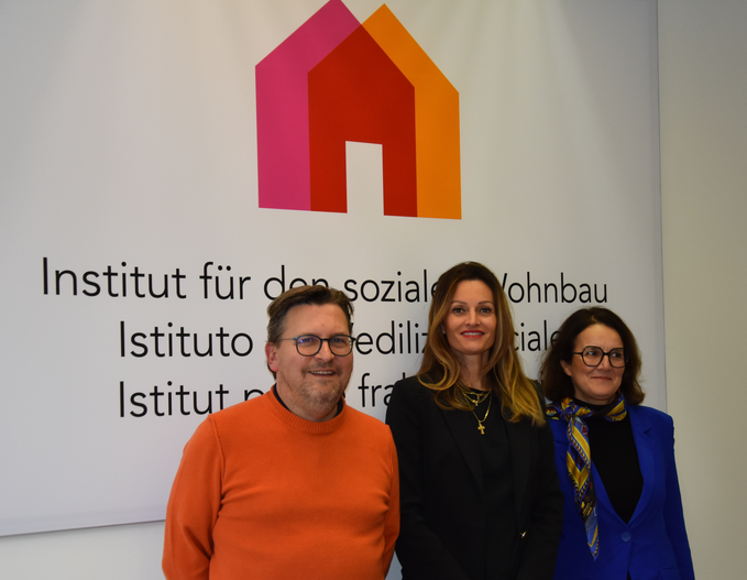 Die Mitglieder des Verwaltungsrates: Tony Tschenett, Francesca Tosolini (Präsidentin), Sabine Fischer (Vize-Präsidentin)
