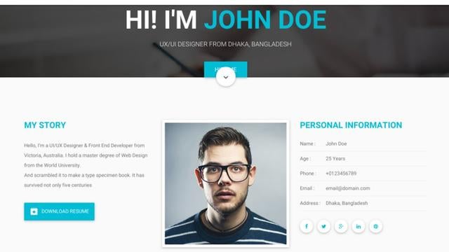 How to Create a Personal Website to Present Yourself and Your Work