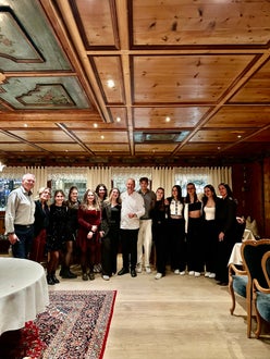 alle mit Martin Sieberer im Restaurant