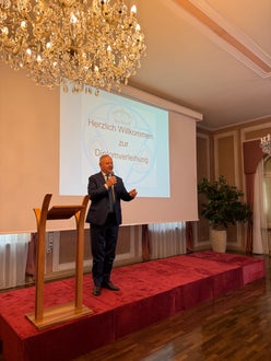 HGV-Präsident Manfred Pinzger