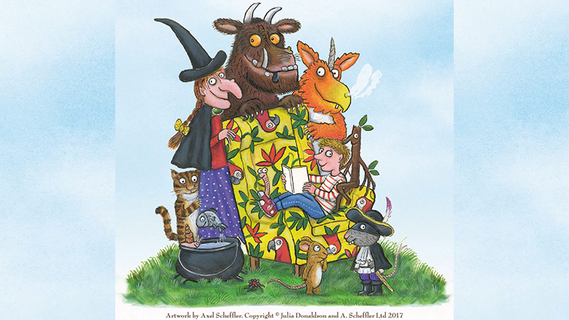 What are Julia Donaldson's books for kids and which ones are now films?  From The Gruffalo to The Highway Rat