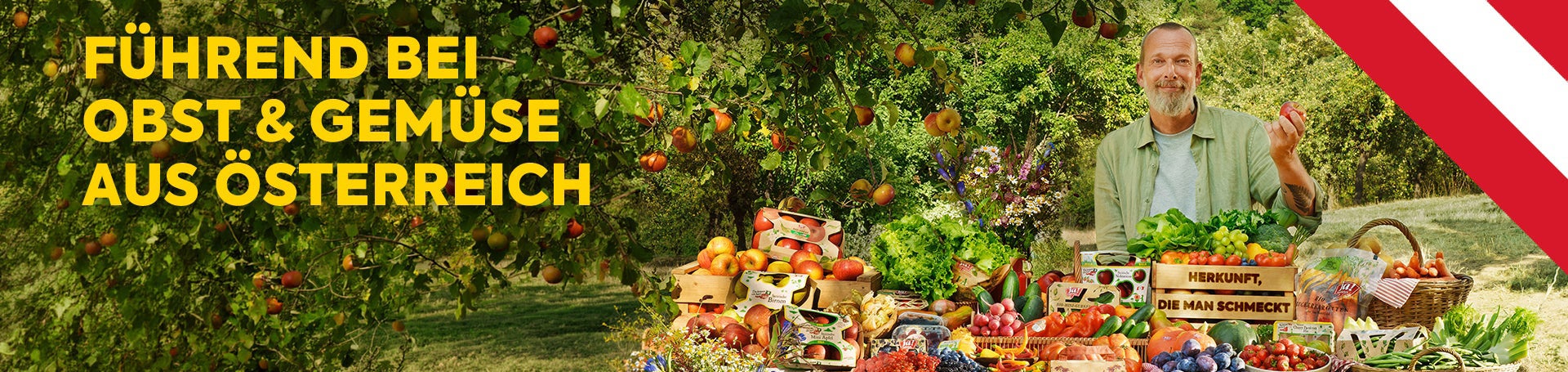 Führend bei Obst und Gemüse aus Österreich