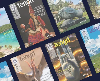 A group of magazines on a table