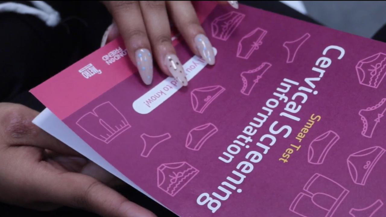 A person holding a book