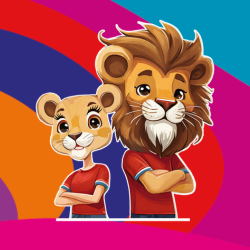 Cartoon image of mascots Jess and Jasper