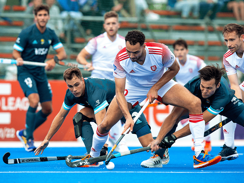 Arg v Eng - men’s action shot 