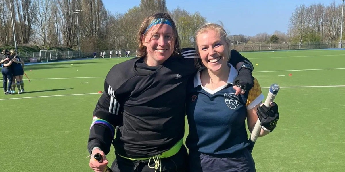 Female Hockey Players 