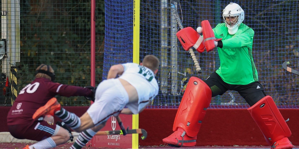 Old Georgians go into the winter break top of the Men's Premier Division