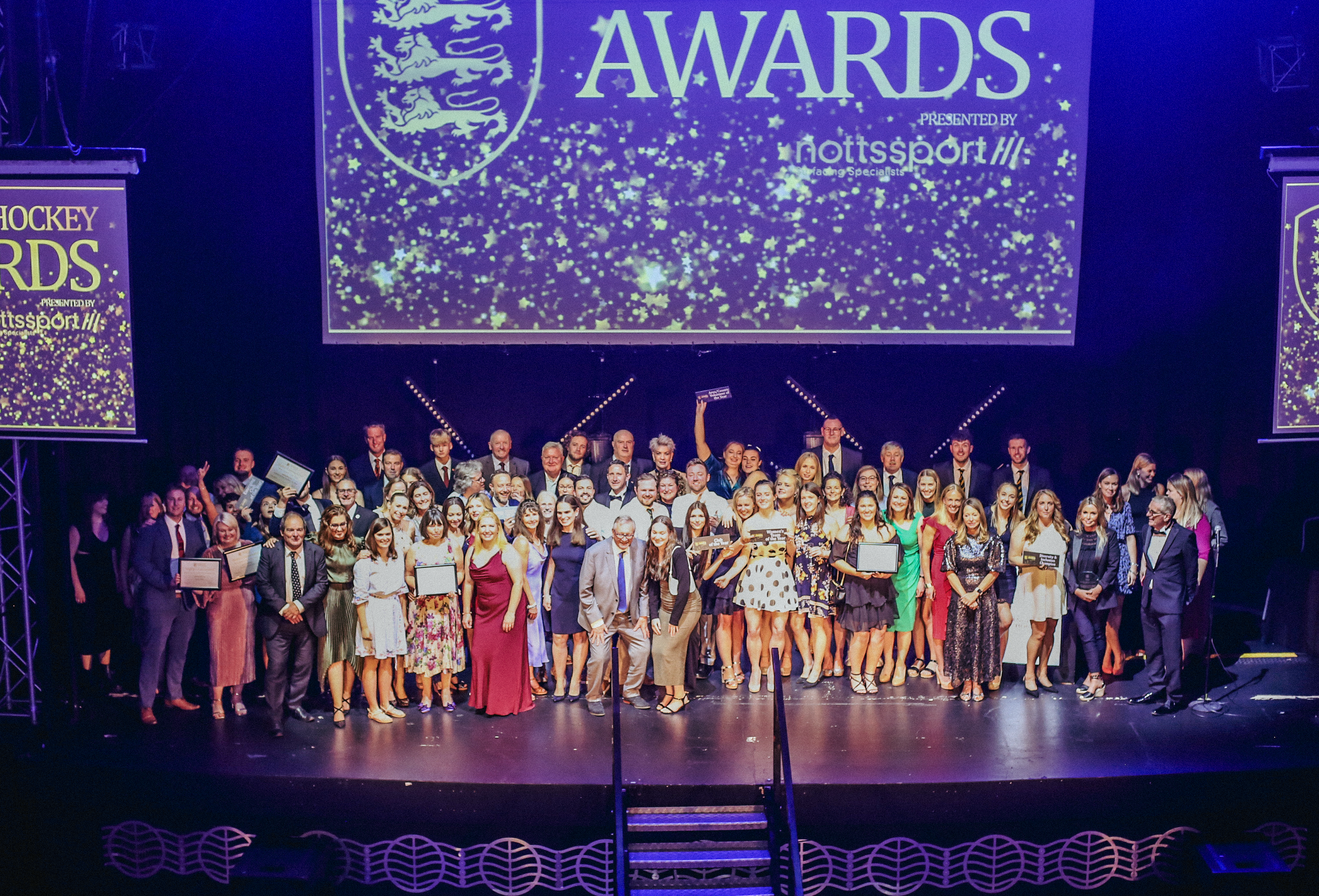 635A7214 Edit - England: England Hockey Awards 2024 Winners - The England Hockey Awards presented by Notts Sport took place on Saturday 18 May 2024 at the Athena in Leicester where 13 awards were given out.
