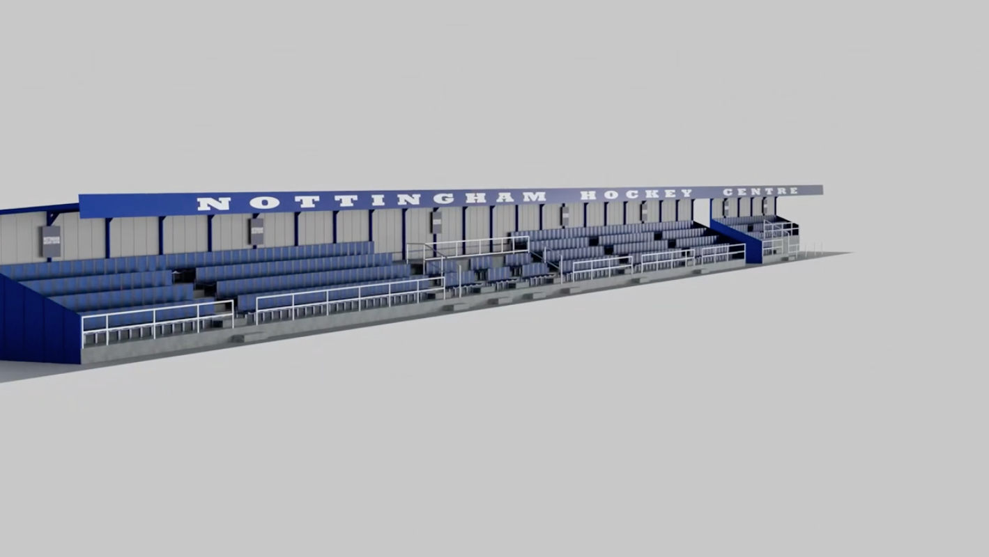 Nottingham Hockey Centre new stand