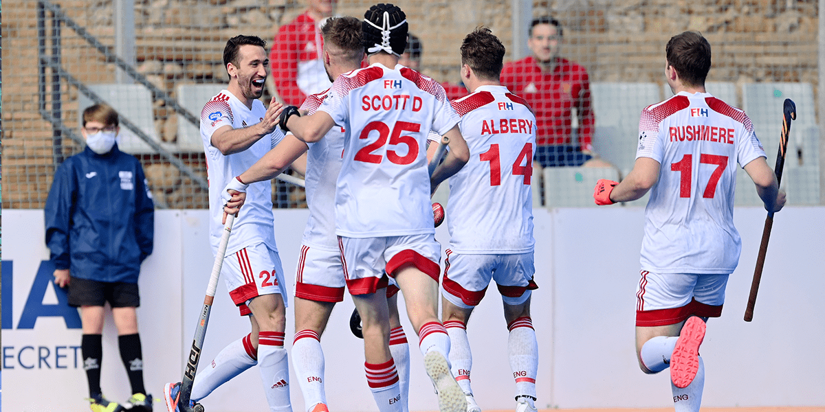 ESP v ENG - celebrations in the air 