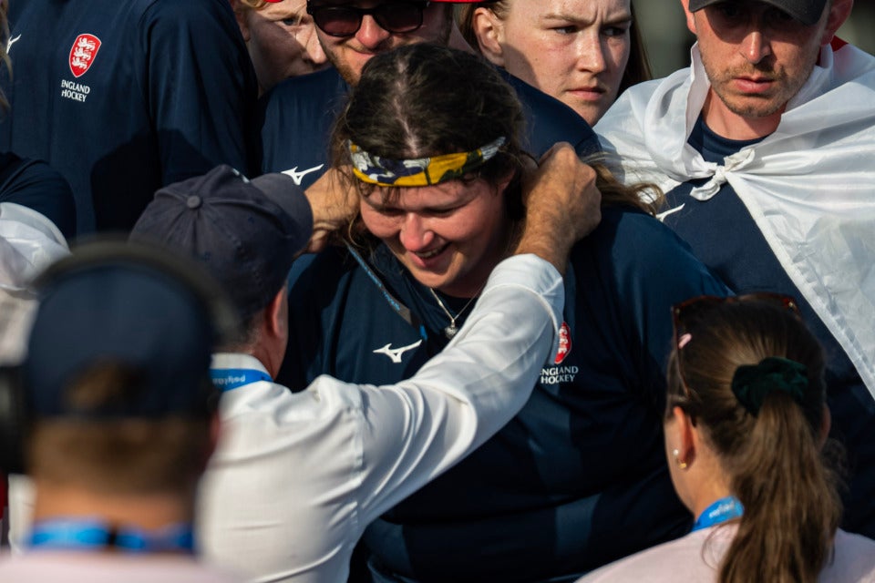 Sophie%20medal - England: Sophie's Story | Flyerz Hockey - Sophie has always enjoyed sports but because of her epilepsy and learning disability, it hasn’t been easy for her to fit into clubs and teams as they didn’t seem to have the understanding of disability in sports. 