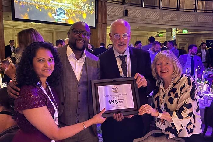 SNG colleagues at the What House Awards