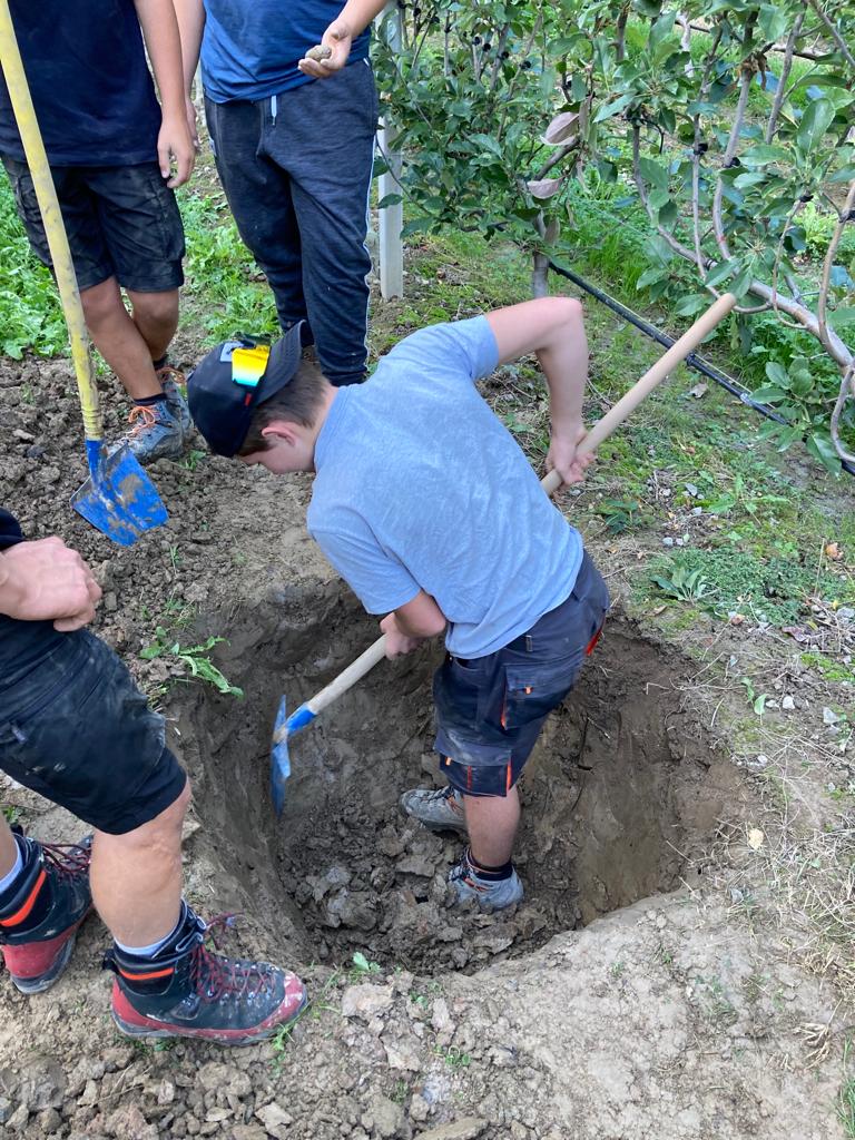 Bodenprofil Berufsschule