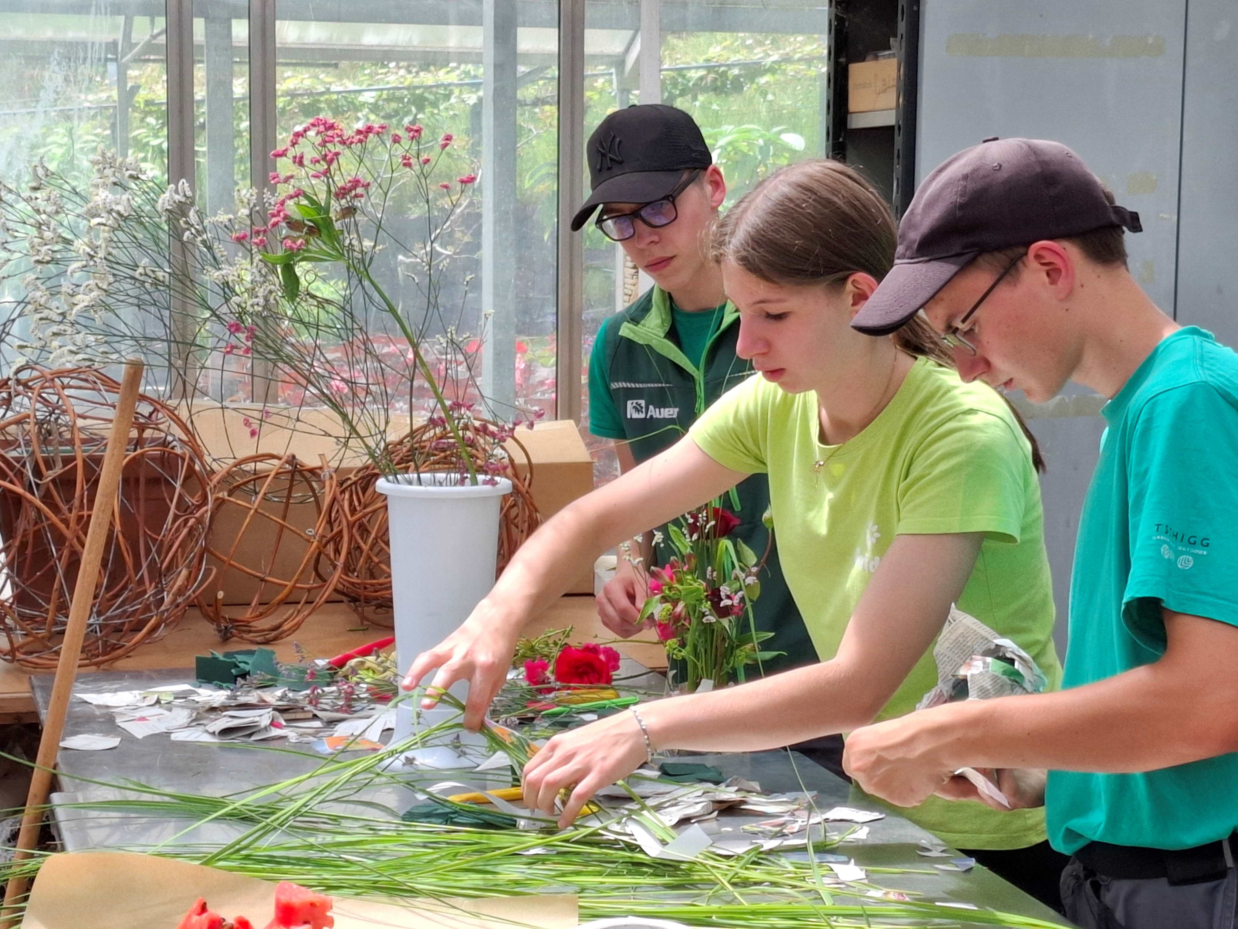 Berufswettbewerb für junge Gärtnerinnen, Gärtner und Floristinnen