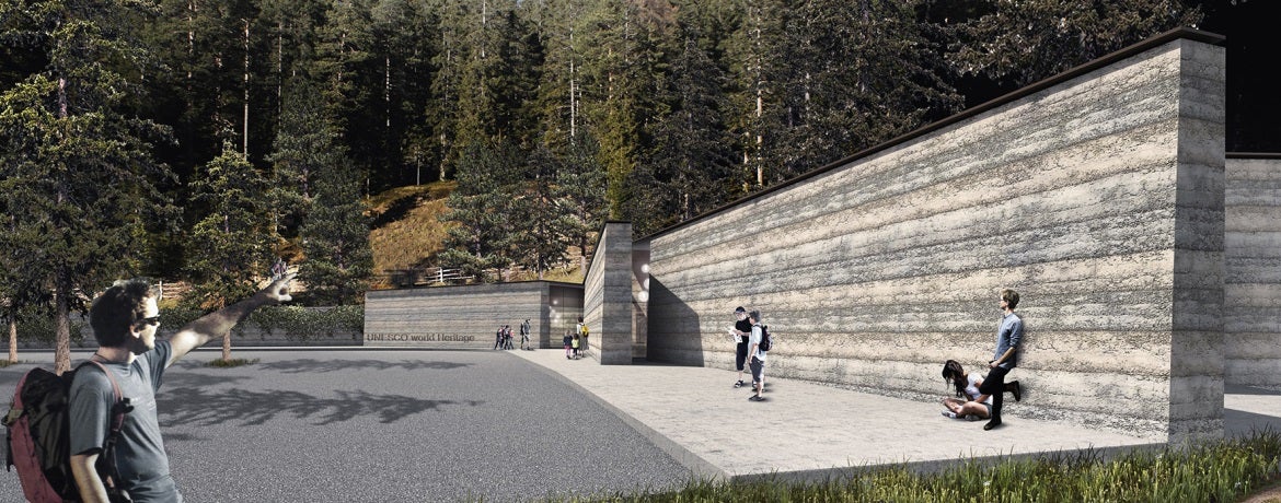 Aldein - Besucherzentrum „GEOPARC Bletterbach