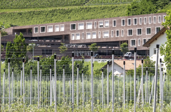 Pfatten: Laimburg Bau des Versuchszentrum