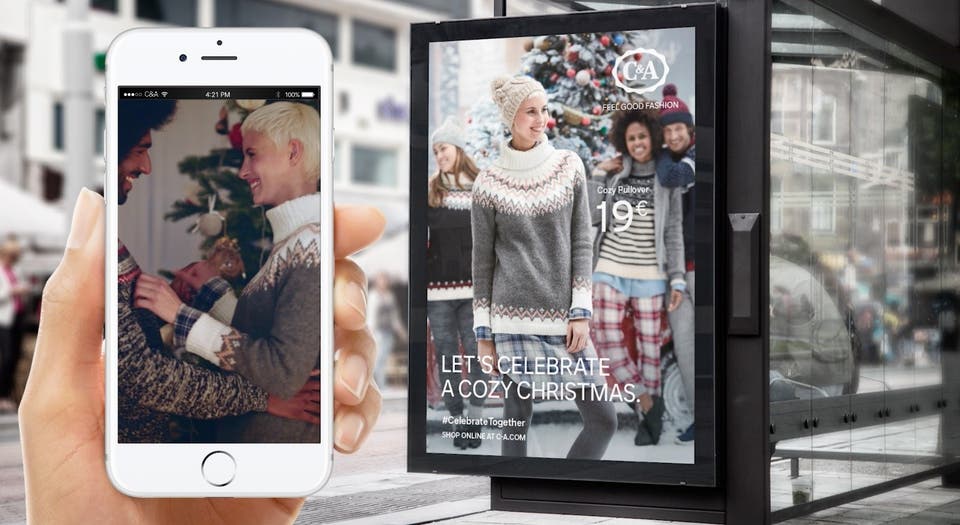 Posterscope, Carat & Dentsu Creative: C&A