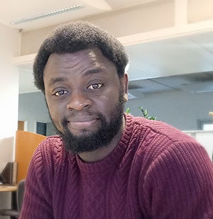 Open University research student, Awele.