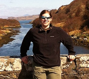 Open University research student, Freya.