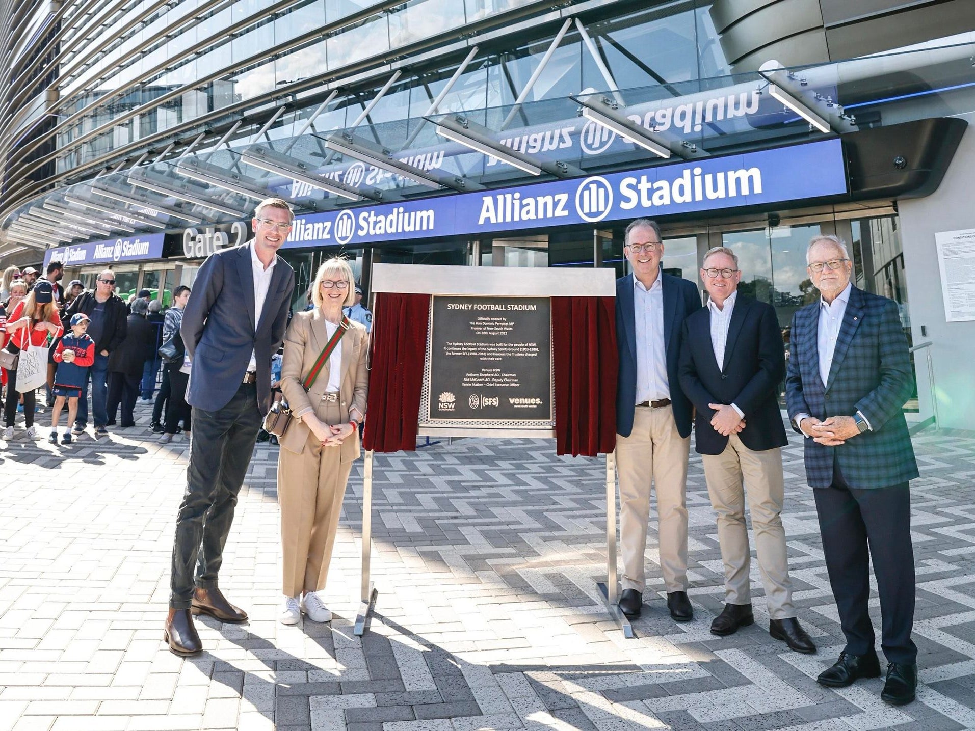 Allianz Stadium Officially Open