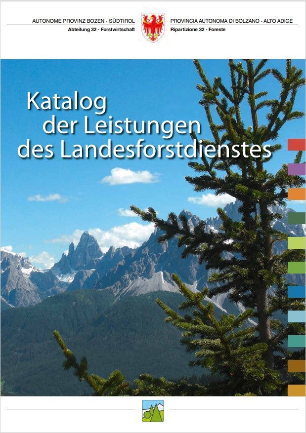 Catalogo delle prestazioni (solo in lingua tedesca)