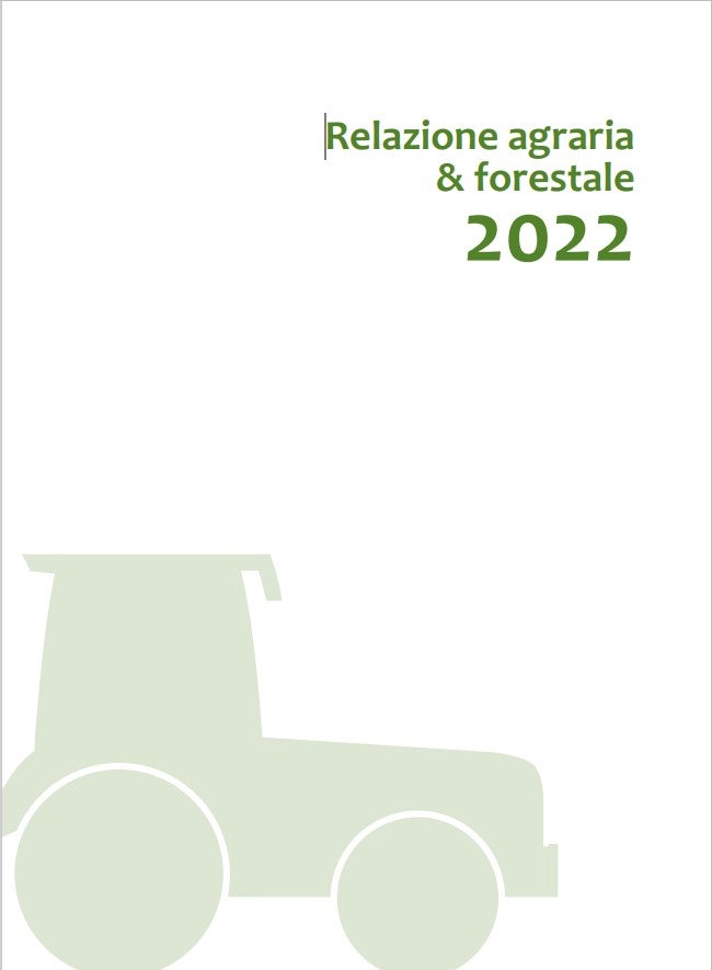 Relazione agraria & forestale 2022