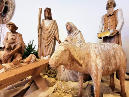 Krippe des Künstler Jakob Oberhollenzer