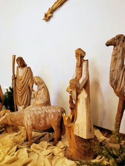 Krippe von Künstler Jakob Oberhollenzer