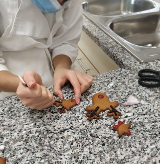 Lebkuchen backen und gestalten