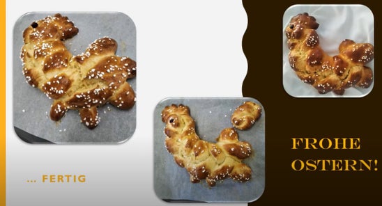Wir backen eine Osterhenne
