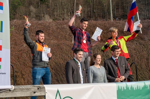 Maximilian Gutwenger hat den Wettbewerb beim Präzisionsschnitt gewonnen!
© Thomasch Michael
