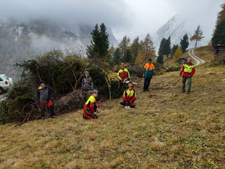 Weidepflege Projekt mit Forstamt