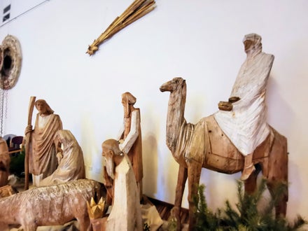 Krippe des Künstler Jakob Oberhollenzer