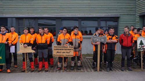 Unsere Teilnehmer beim Einzug. © FAST Ossiach des BFW