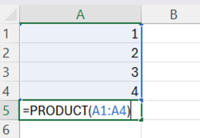 Meerdere cellen tegelijk vermenigvuldigen
