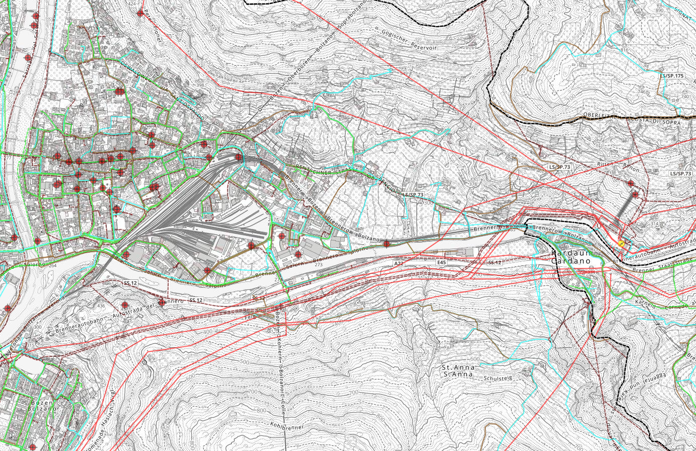 1/2026 - Eintragung von linienförmigen technischen Infrastrukturen in den Gemeindeplan für Raum und Landschaft
