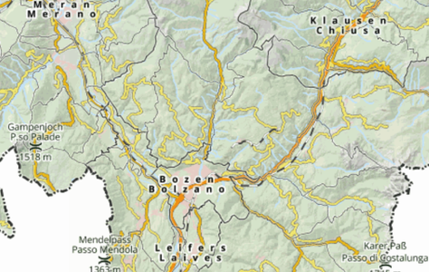 SIPAT - Cartografia provinciale