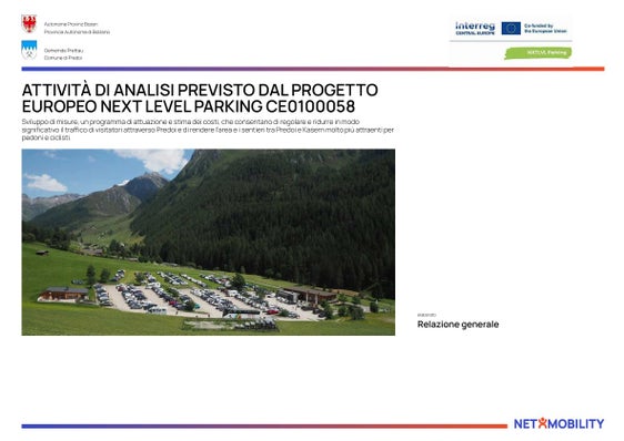 Nxtlvl Parking - Mobilitätskonzept