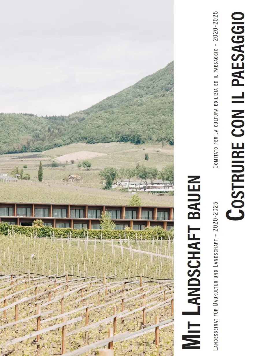 Costruire con il paesaggio - comitato per la cultura edilizia ed il paesaggio 2020-2025