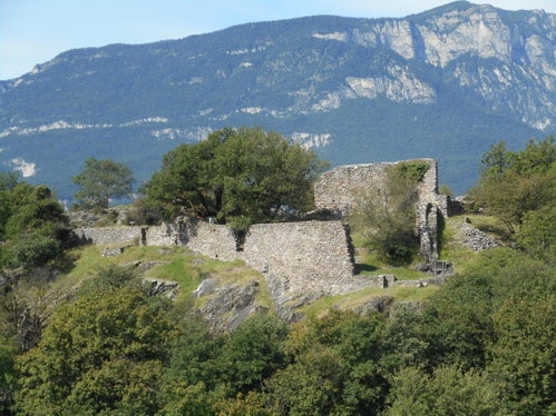 Ruine von Castelfeder, Montan (Archiv Amt für Natur, Foto Ilaria Castagnetti, 2017)