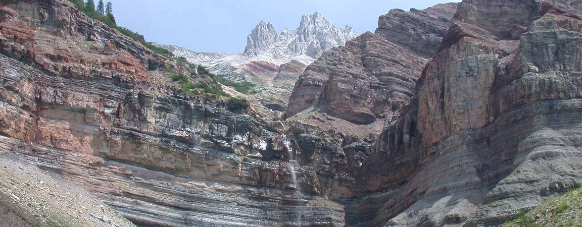 Naturdenkmal und Unesco Welterbe Bletterbach, Aldein (Archiv Amt für Natur, Foto Martin Schweiggl, 2002)