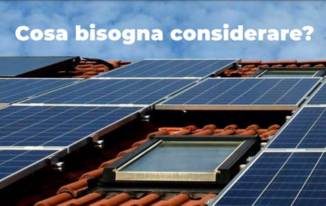 Pannelli fotovoltaici e collettori solari termici