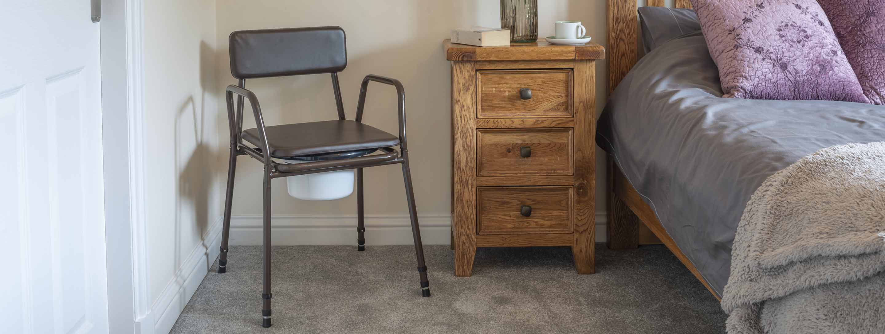 Choosing the right commode chair Buying guide NRS Healthcare Pro
