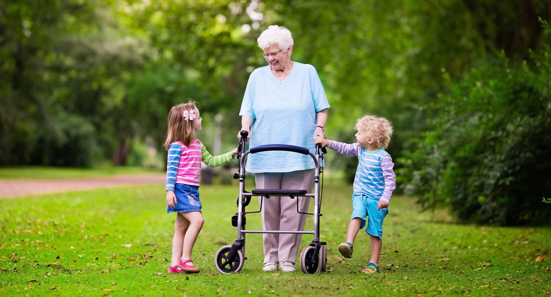 How mobility aids can help older people keep active and walk more NRS