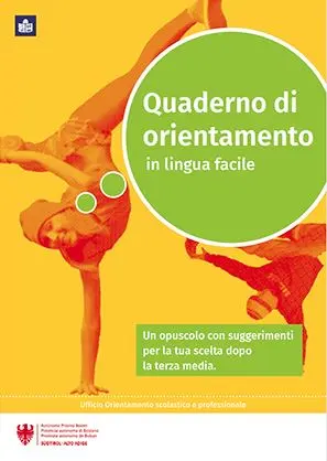 Quaderno di orientamento in lingua facile