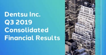 Q3 2019 Consolidated Financial Results