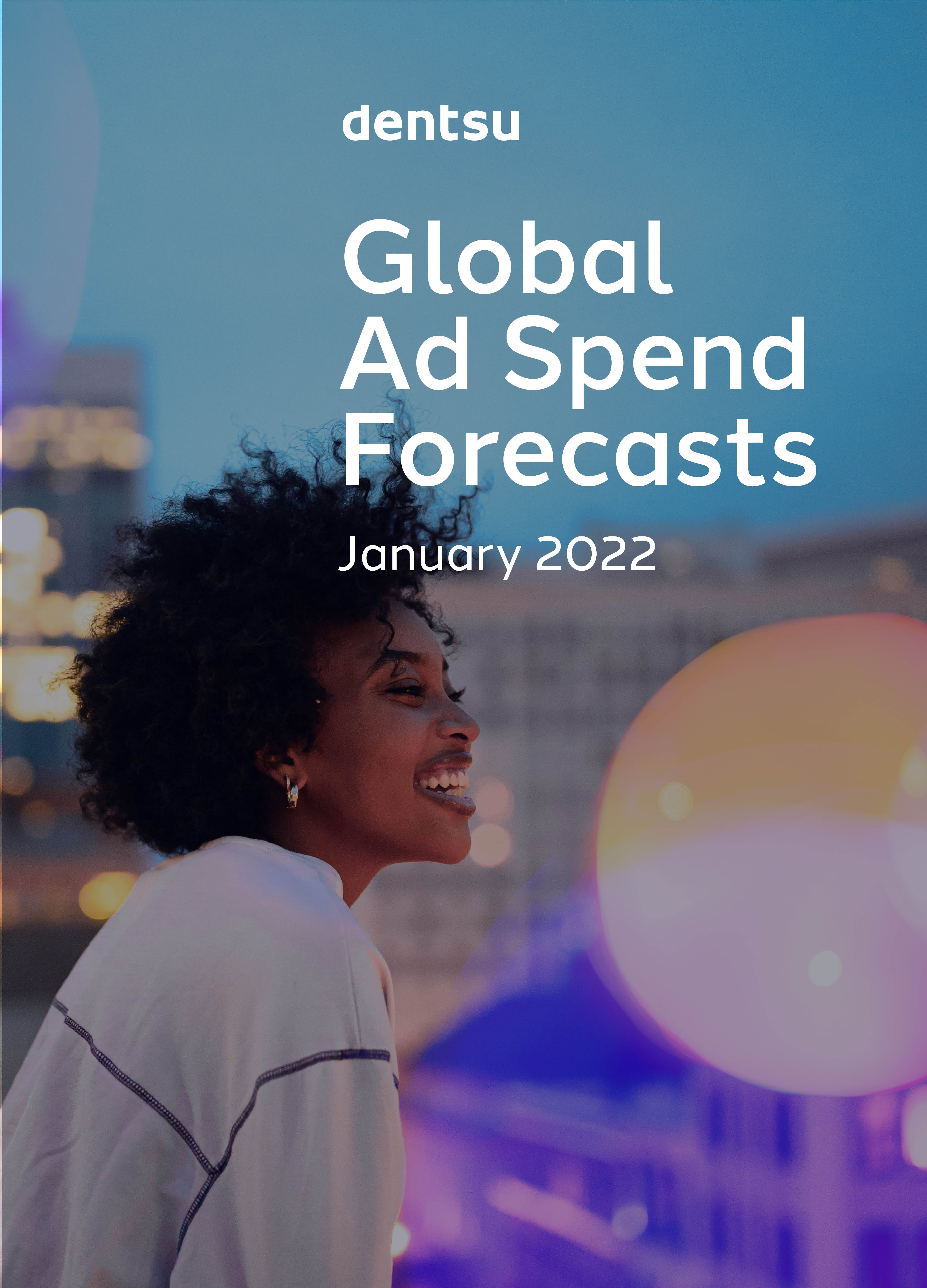 Global Ad Spend Forecasts January 2022 Cover