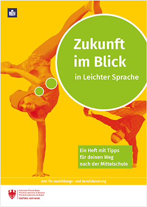 So sieht das Heft "Zukunft im Blick" aus.