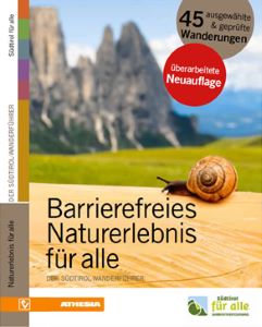 So sieht das Buch "Barrierefreies Naturerlebnis für alle" aus.